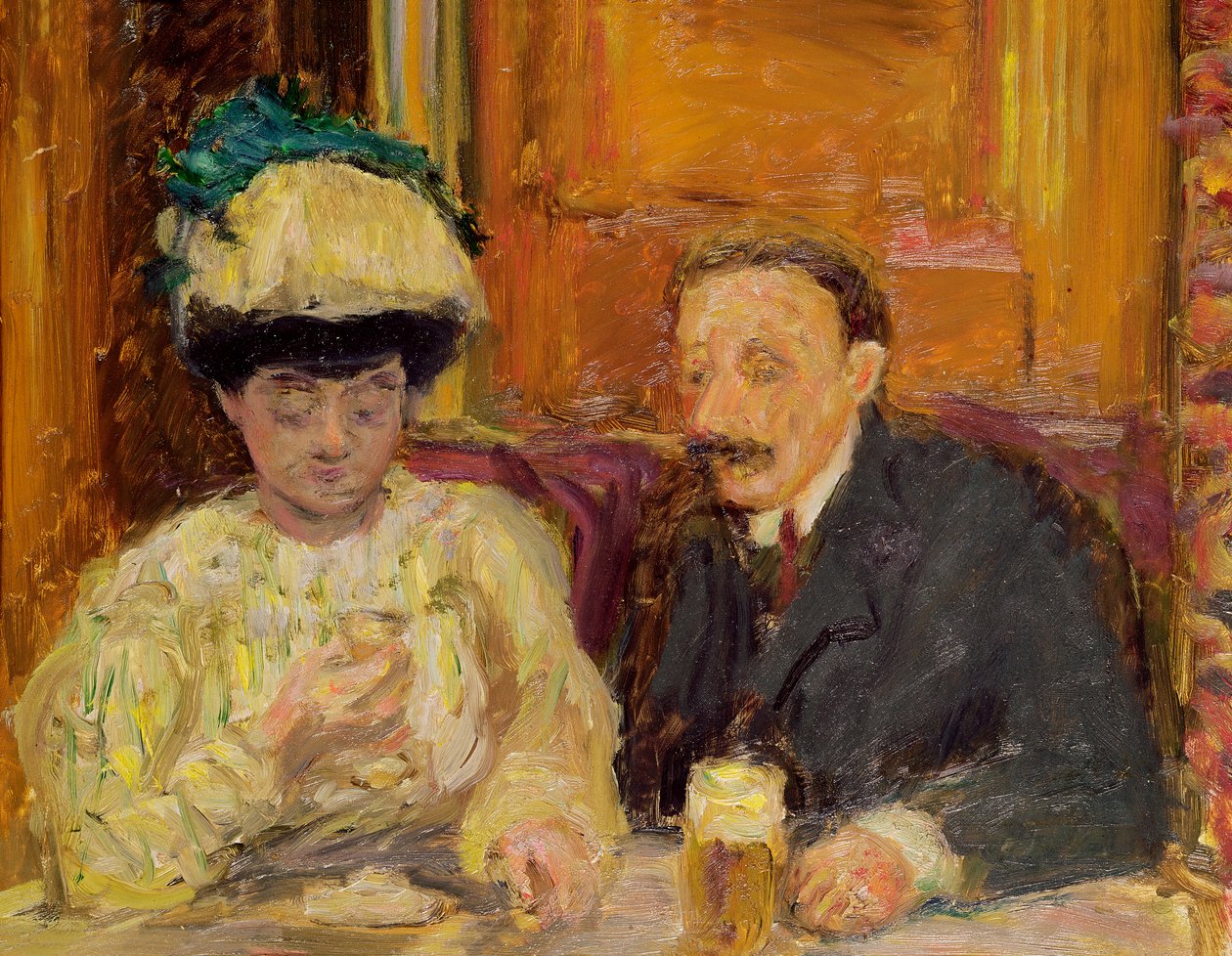 ルプティカフェ、1900 作： ピエール・ボナール