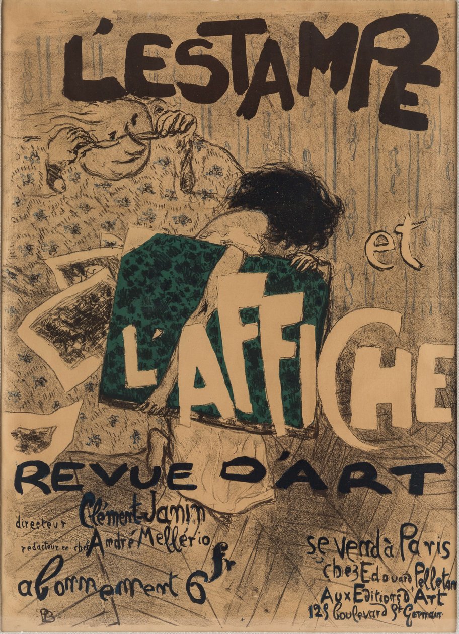 プリントとポスター、1897年 作： ピエール・ボナール