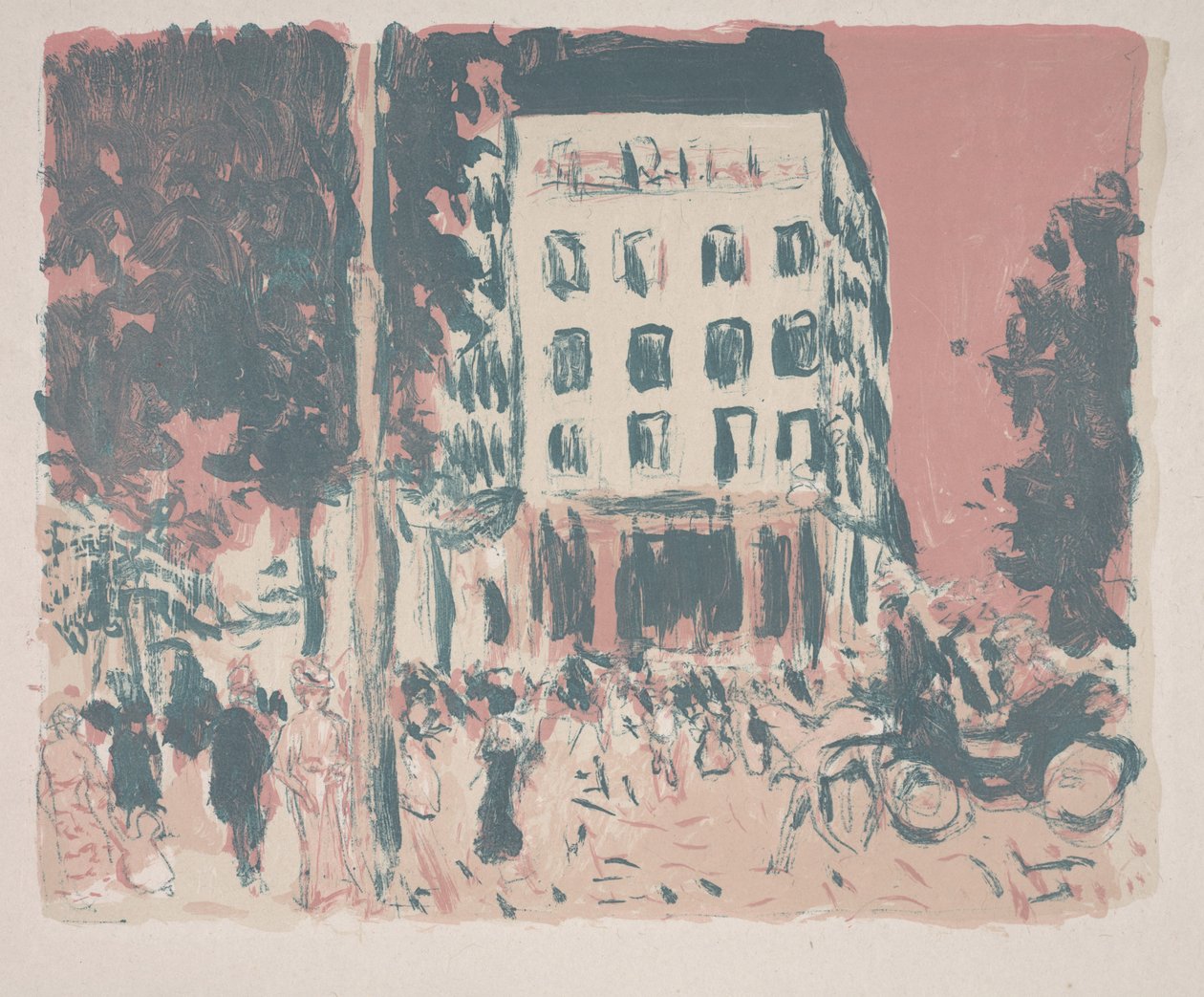 The Boulevards 作： ピエール・ボナール