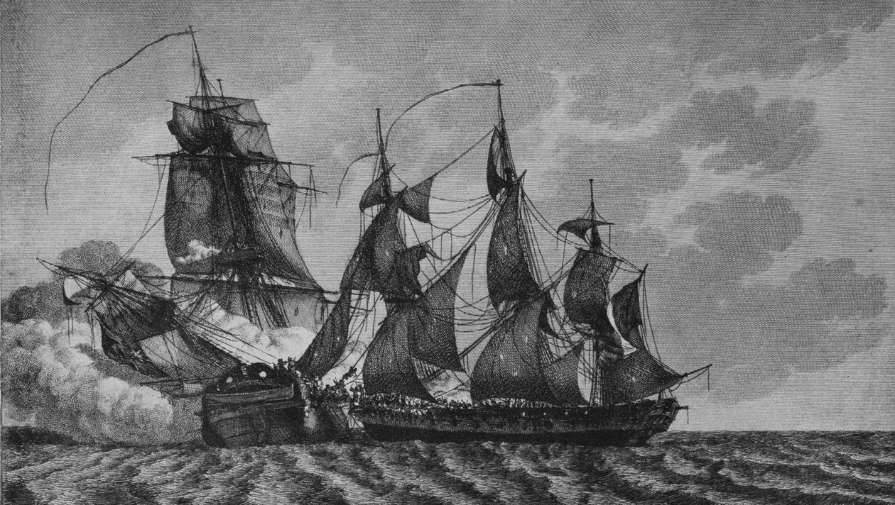 アンバスケードとバヨネーズ、c1799 作： ピエール・オザンヌ