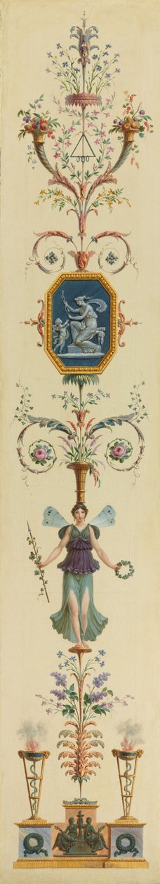 装飾パネル、1790年代。 作： ピエール・ルソー
