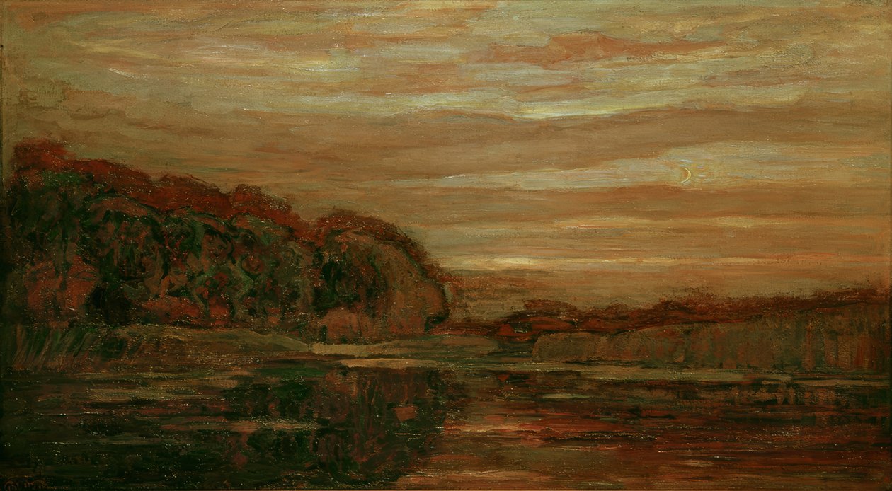 Geinの夕景 作： ピエト・モンドリアン