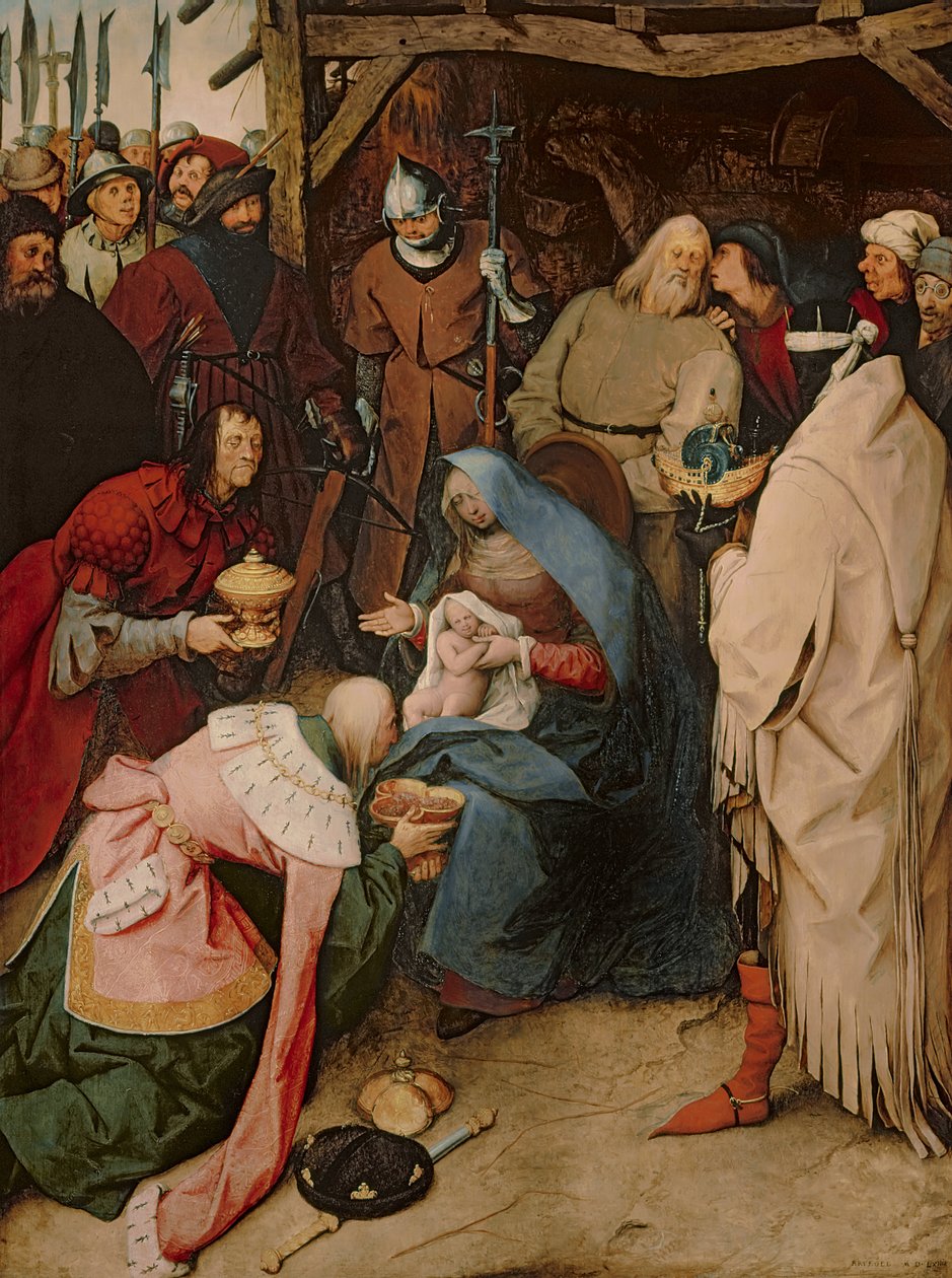 王家の礼拝、1564 作： ピーター・ブリューゲル長老