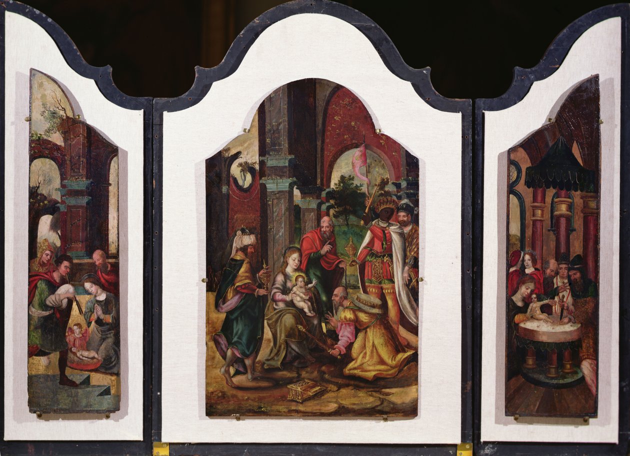 賢者の礼拝（直訳は101585を参照） 作： Pieter Coecke van Aelst