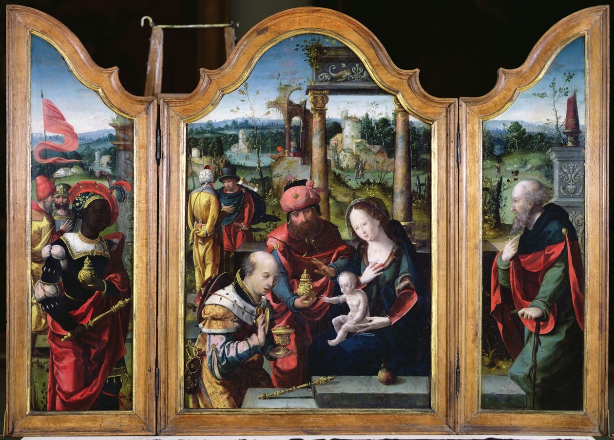 賢者の礼拝（versoについては231760を参照） 作： Pieter Coecke van Aelst