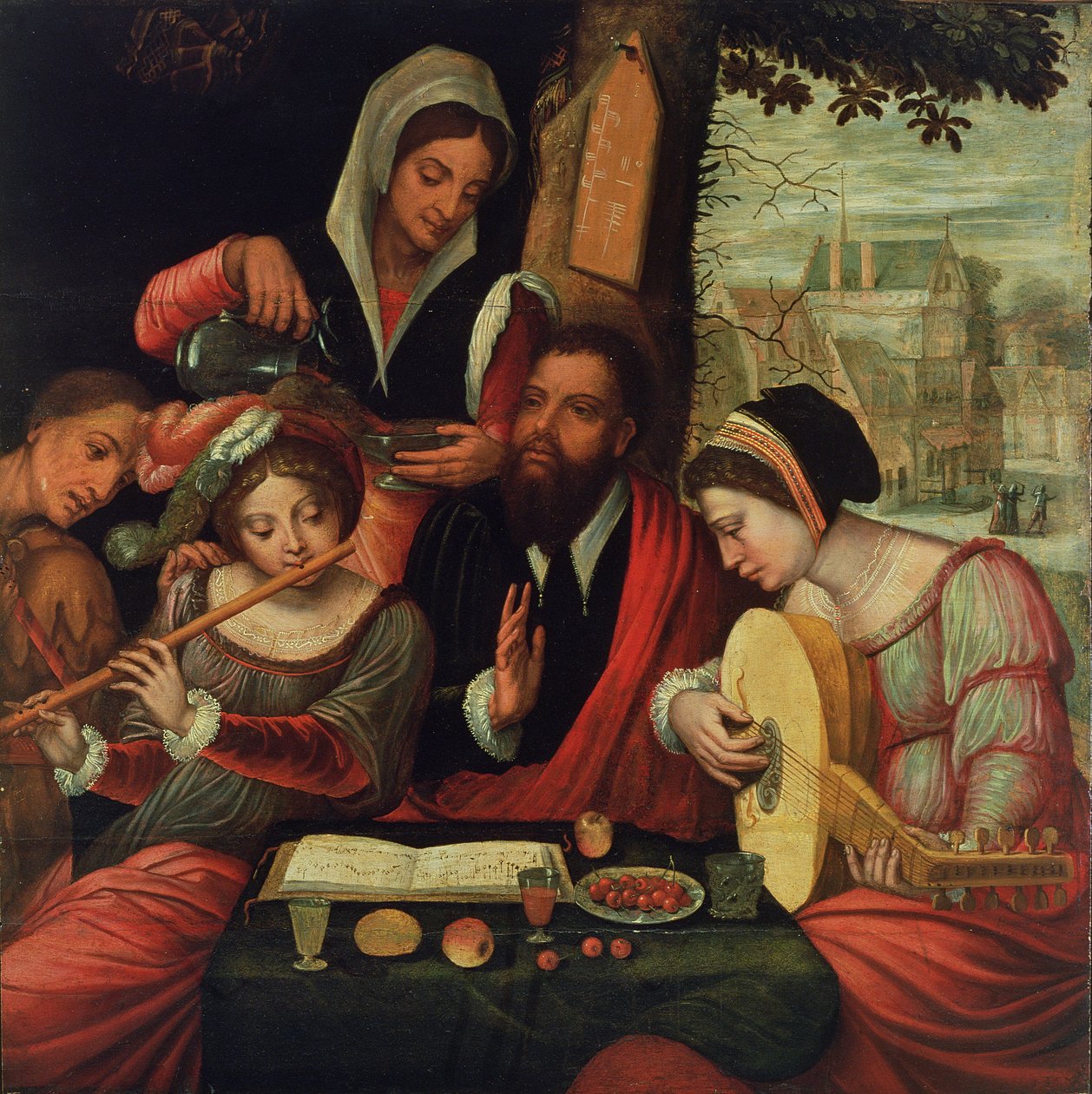 音楽パーティー 作： Pieter Coecke van Aelst