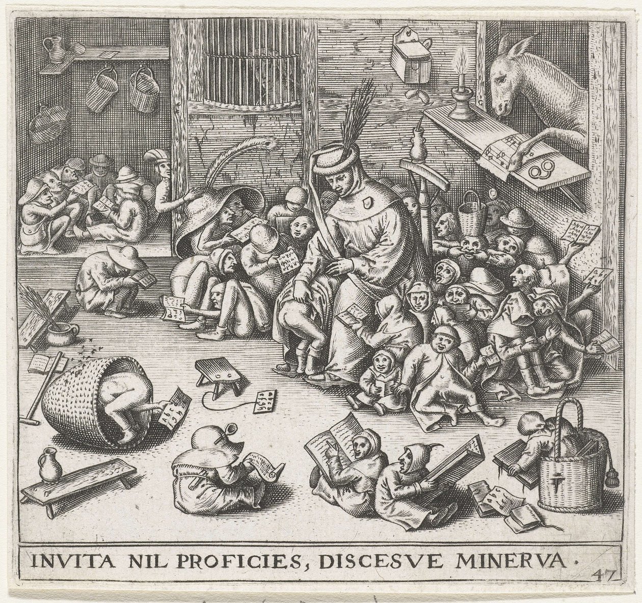 学校のお尻 作： Pieter Heyden van der