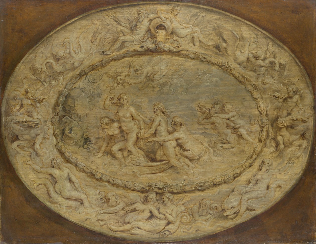 金星の誕生、およそ1632-1633 作： ピーター・ポール・ルーベンス
