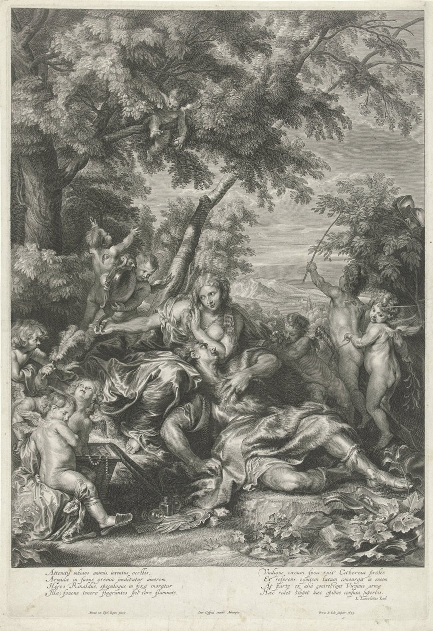 アルミダのリナルド 作： Pieter de Jode（II）