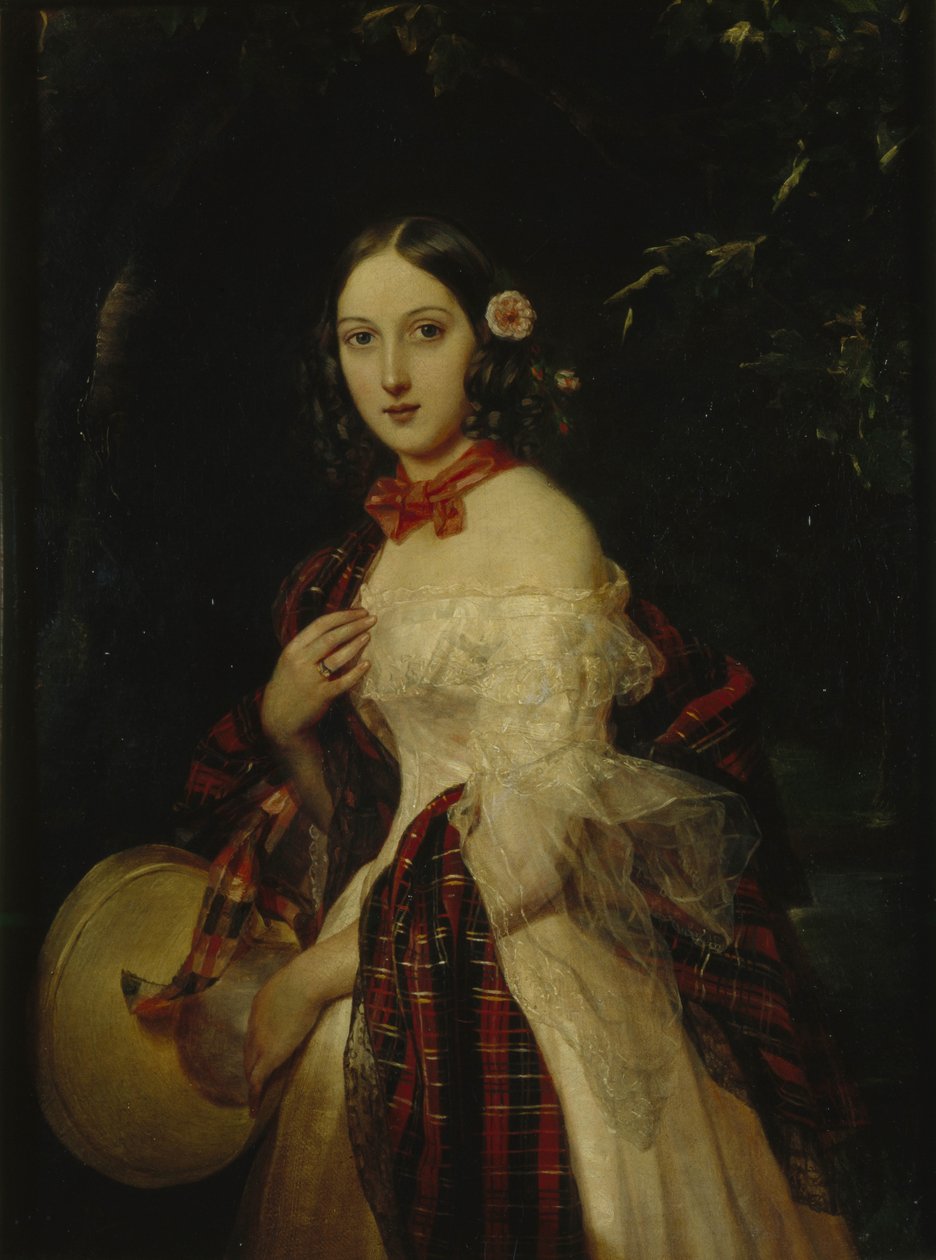 マリア・アルカディエフナ・ストリーピナ・ベック1819-1889、1839 作： ピメン・ニキティク・オルロフ