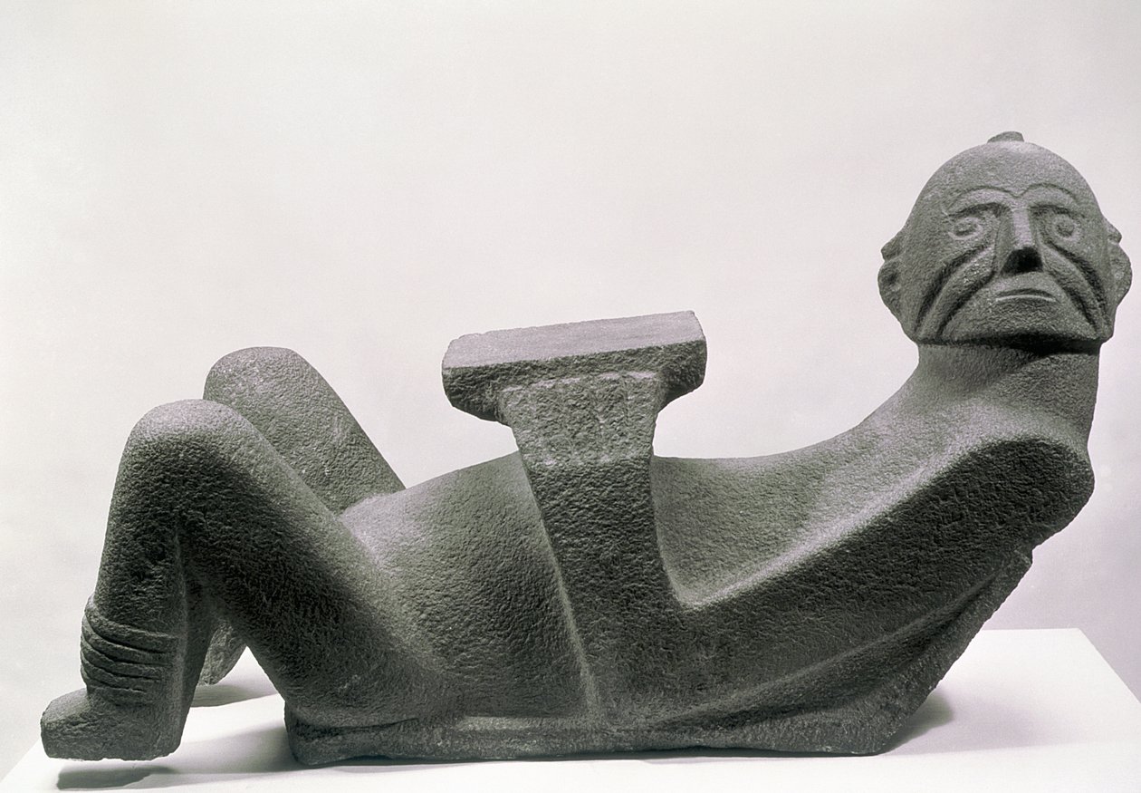 10〜13世紀、ミチョアカナ、ツィンツンツァンザンのChac mool 作： プレコロンビアン