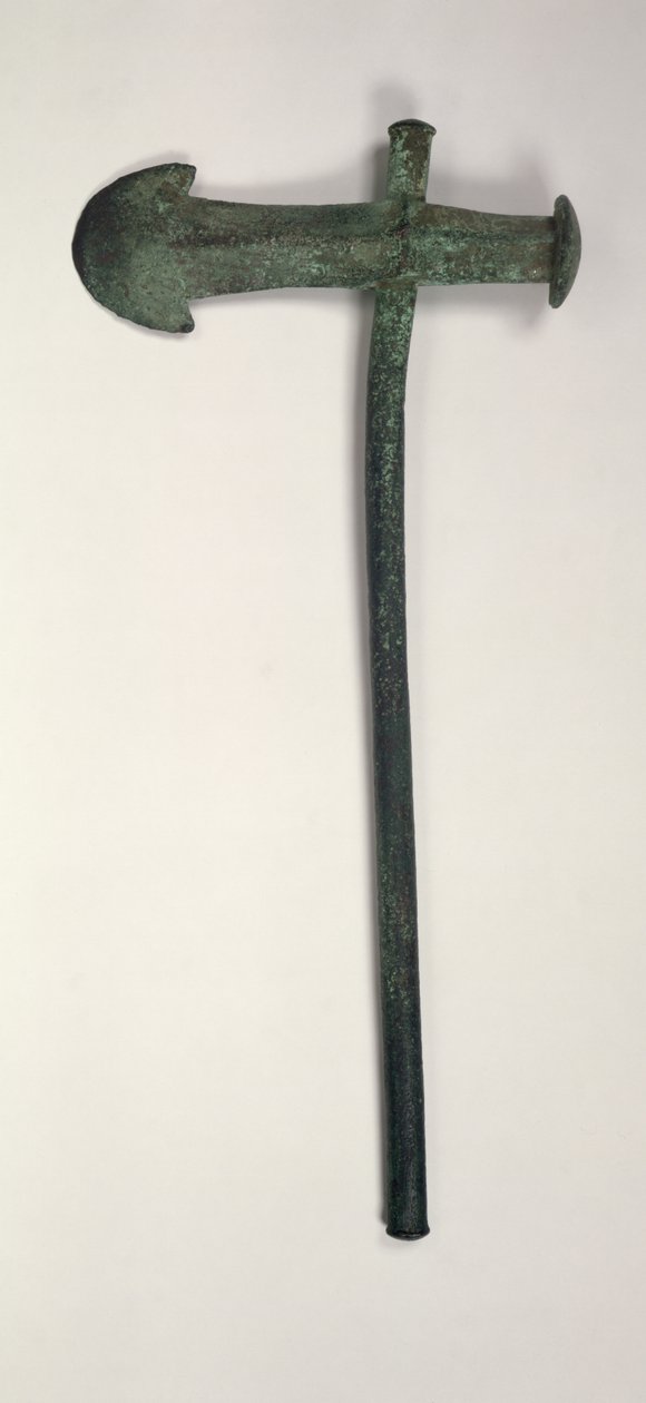新石器時代の斧、紀元前2000-1800年（銅） 作： 先史時代
