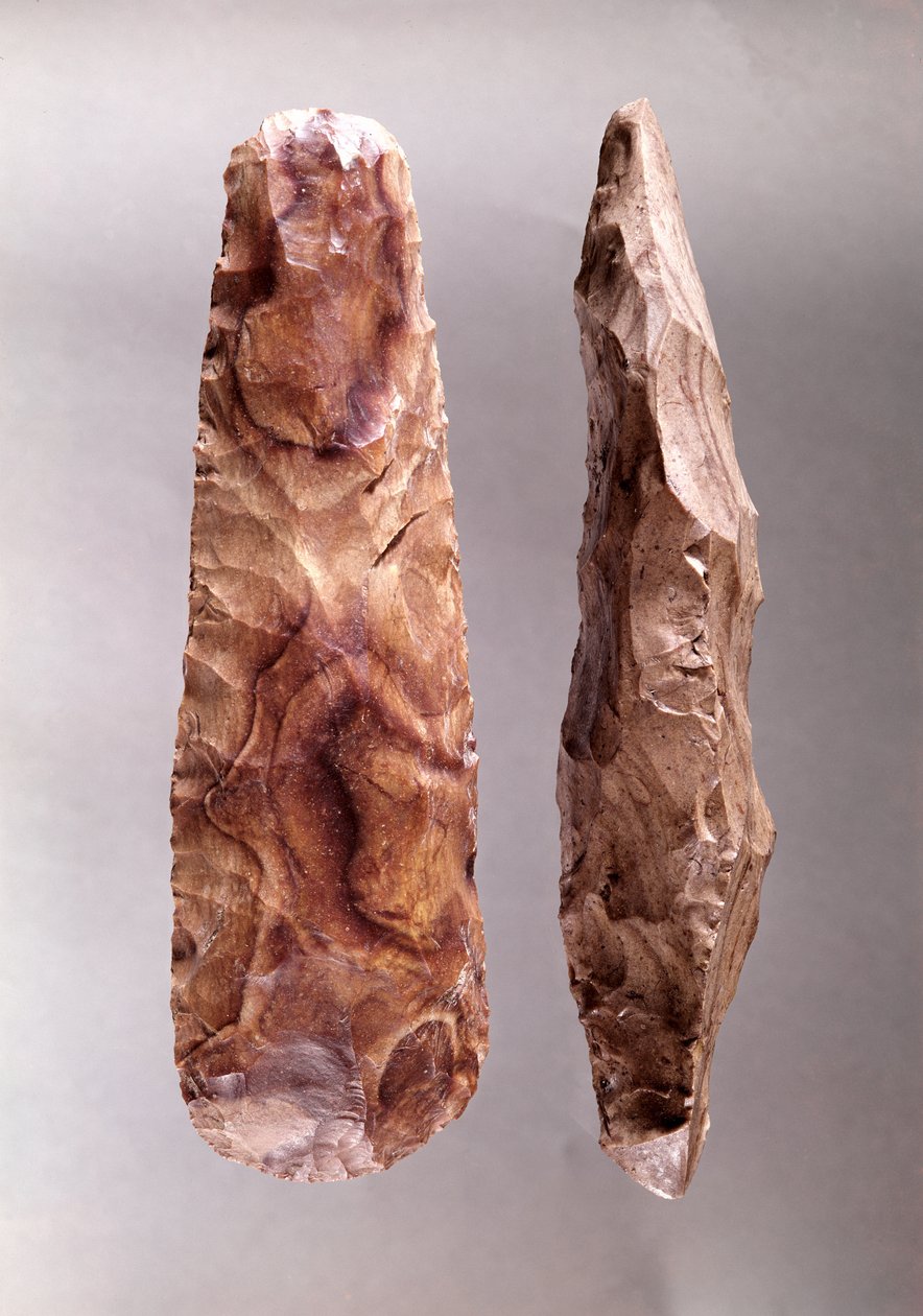 Campignyのツール、紀元前6000〜2000年（フリント） 作： 先史時代