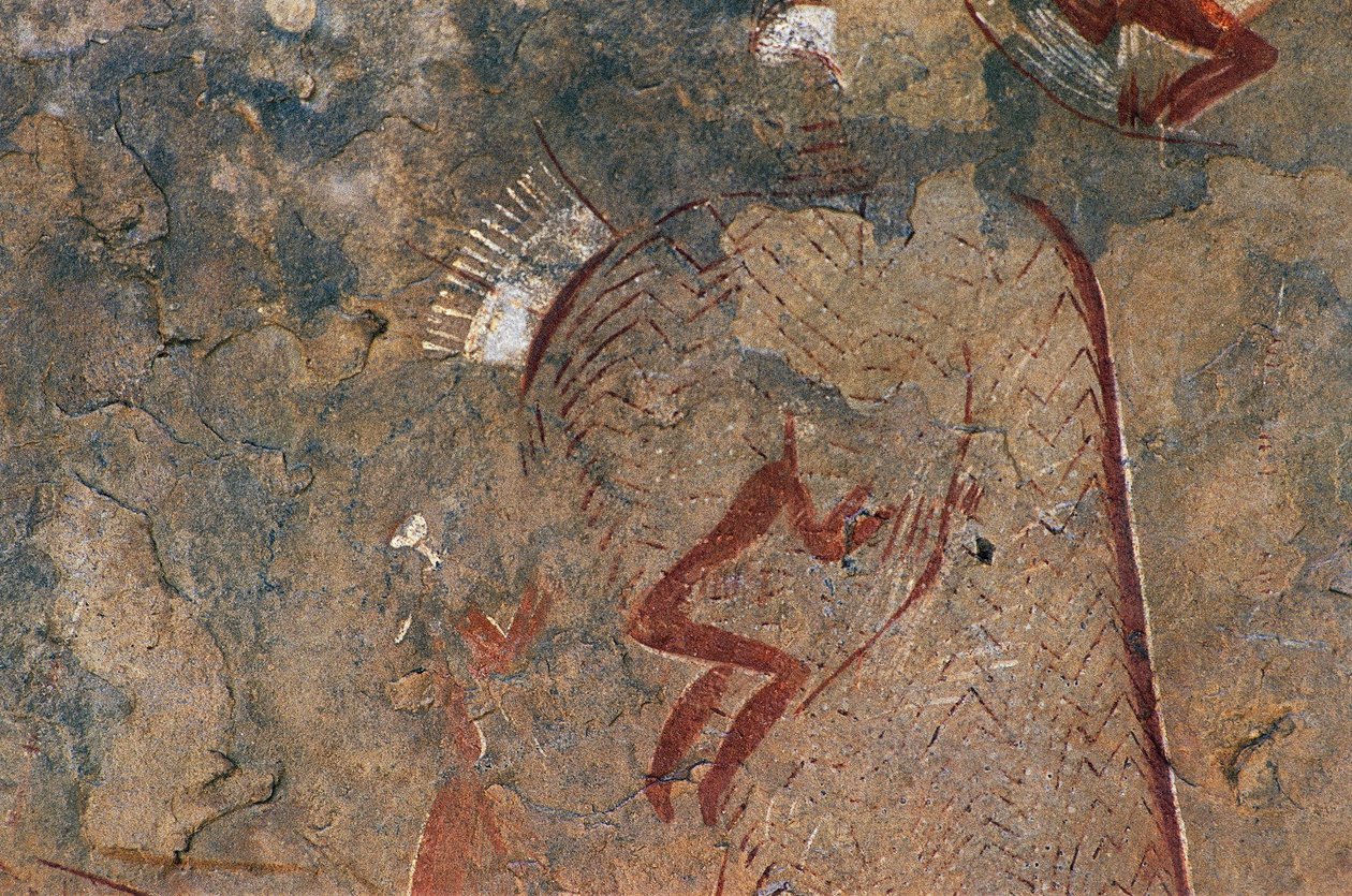 人間像（洞窟壁画 作： 先史時代先史時代