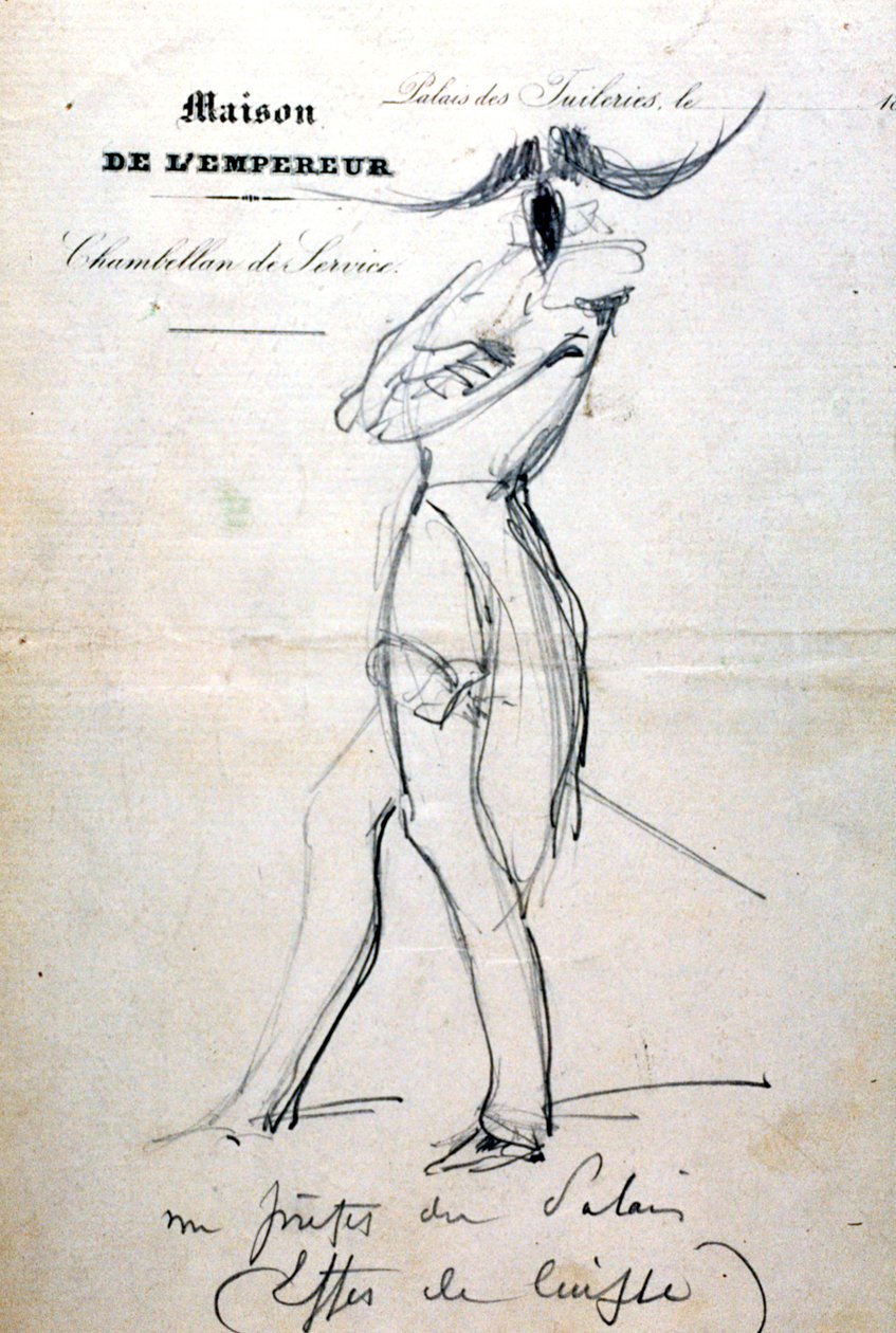 研究、皇帝の家、c1823-1870 作： プロスパー・メリミー