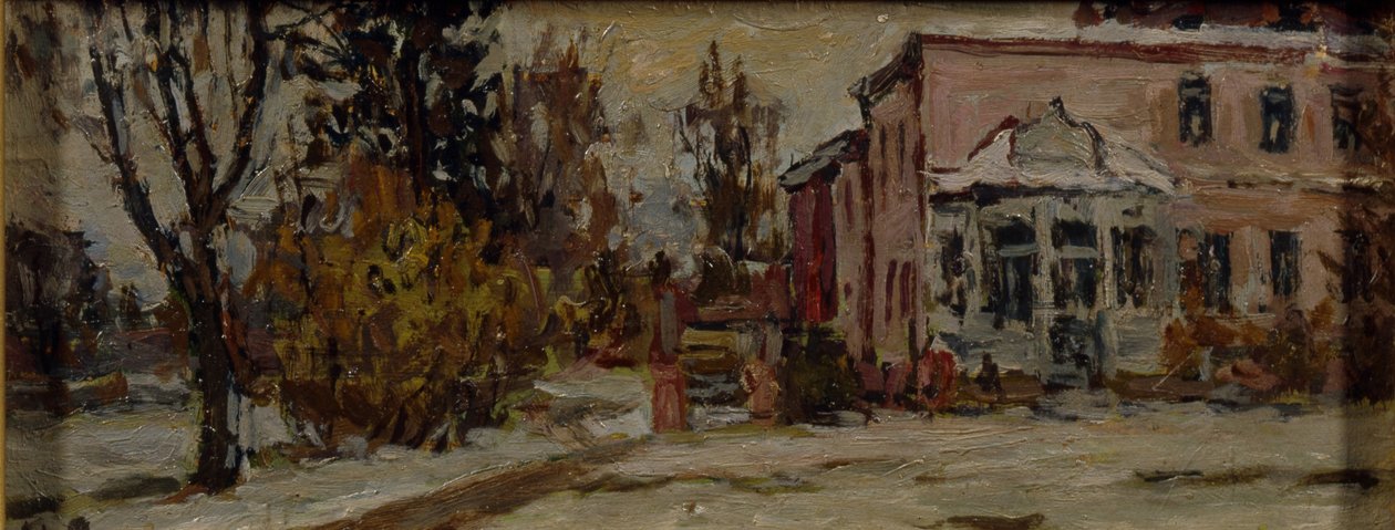 村野。 フョードル・チュチェフ邸、1920年 作： Pyotr Ivanovich Petrovichev