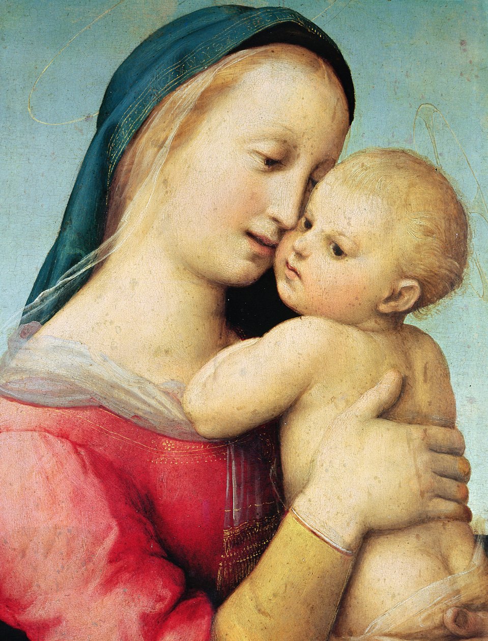 「テンピ」マドンナの詳細、1508 作： ラファエロサンツィオラファエル