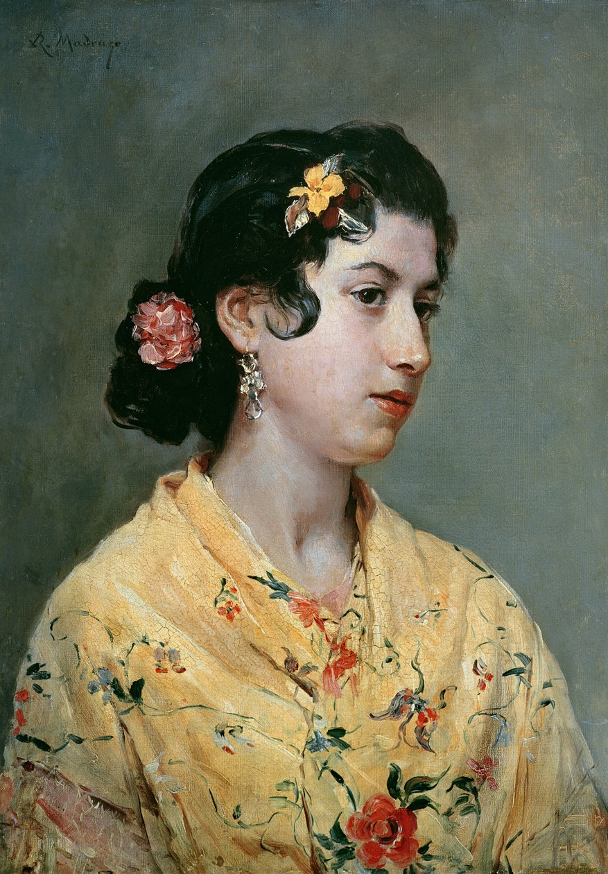 アンダルシアの女、1898 作： ライムンドデマドラゾイガレッタ
