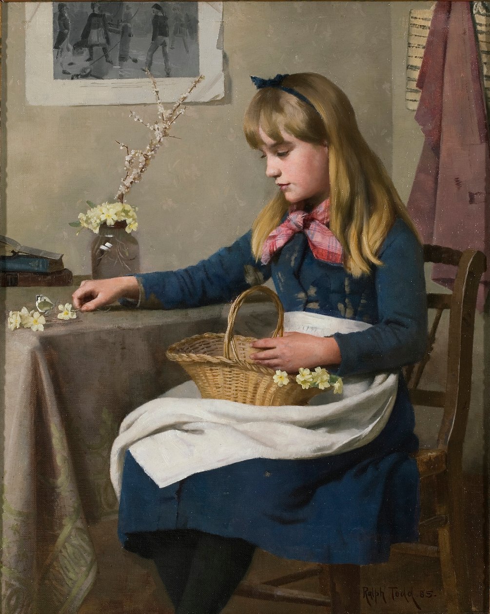 月見草の日、1885年 作： ラルフ・トッド
