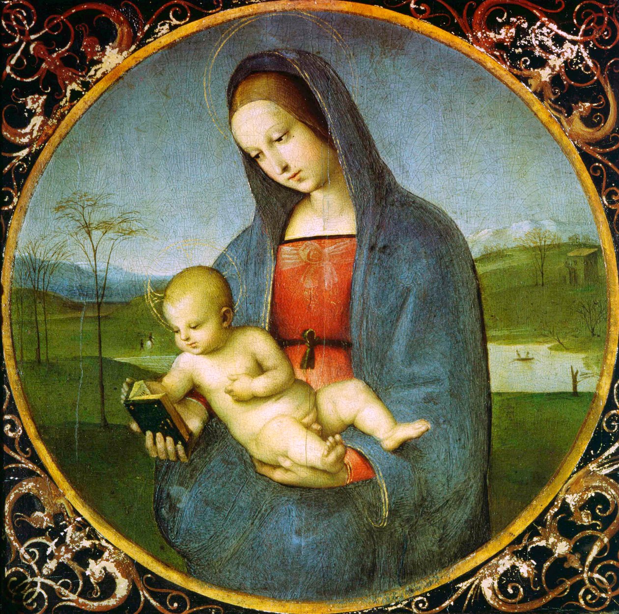 「マドンナ・コネスタビレ」、1502-1503。 作： ラファエル