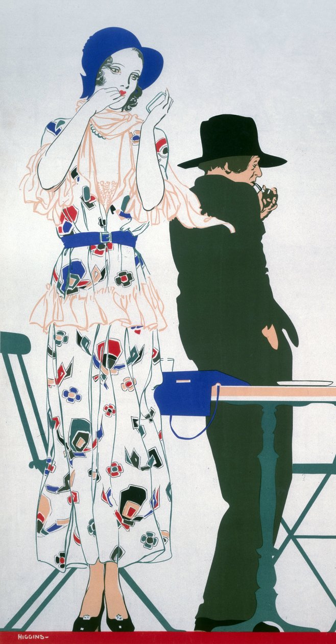 不明な画像 作： レジナルド・エドワード・ヒギンズ