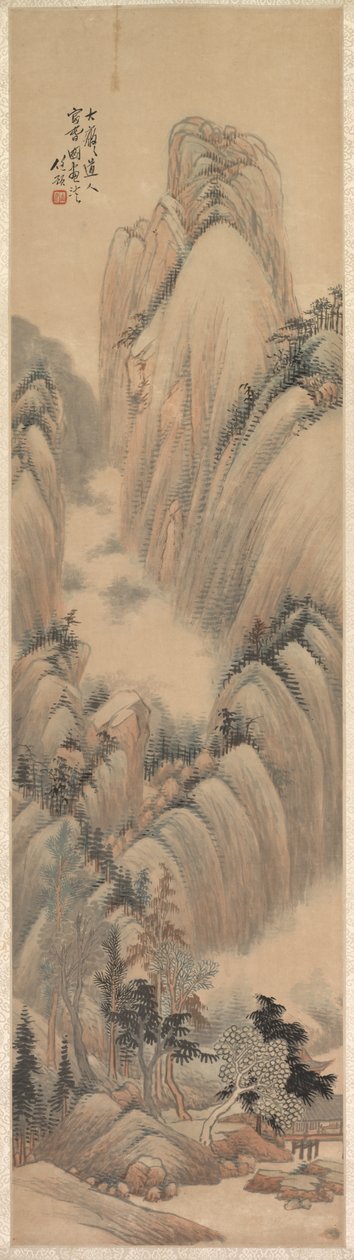風景、1892年。 作： レン・ユウ