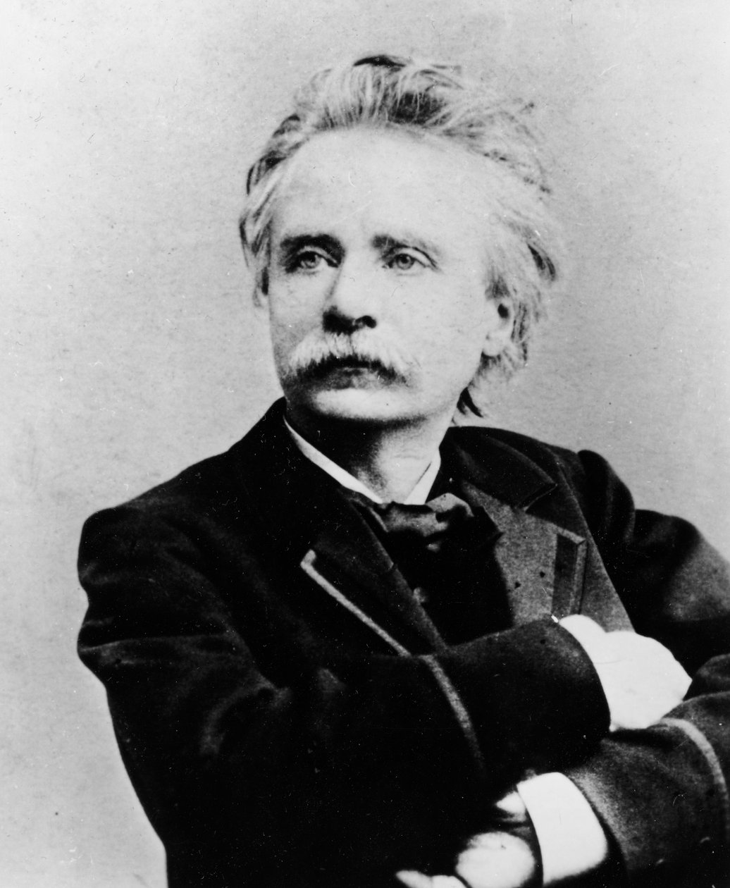 エドヴァルドハゲラップグリーグの肖像、1870年頃 作： ロイトリンゲンスタジオ
