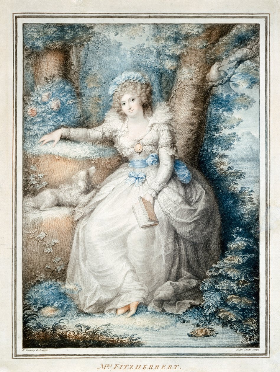 Mrs Fitzherbert (カラーリソ) 作： リチャード（後）コスウェイ