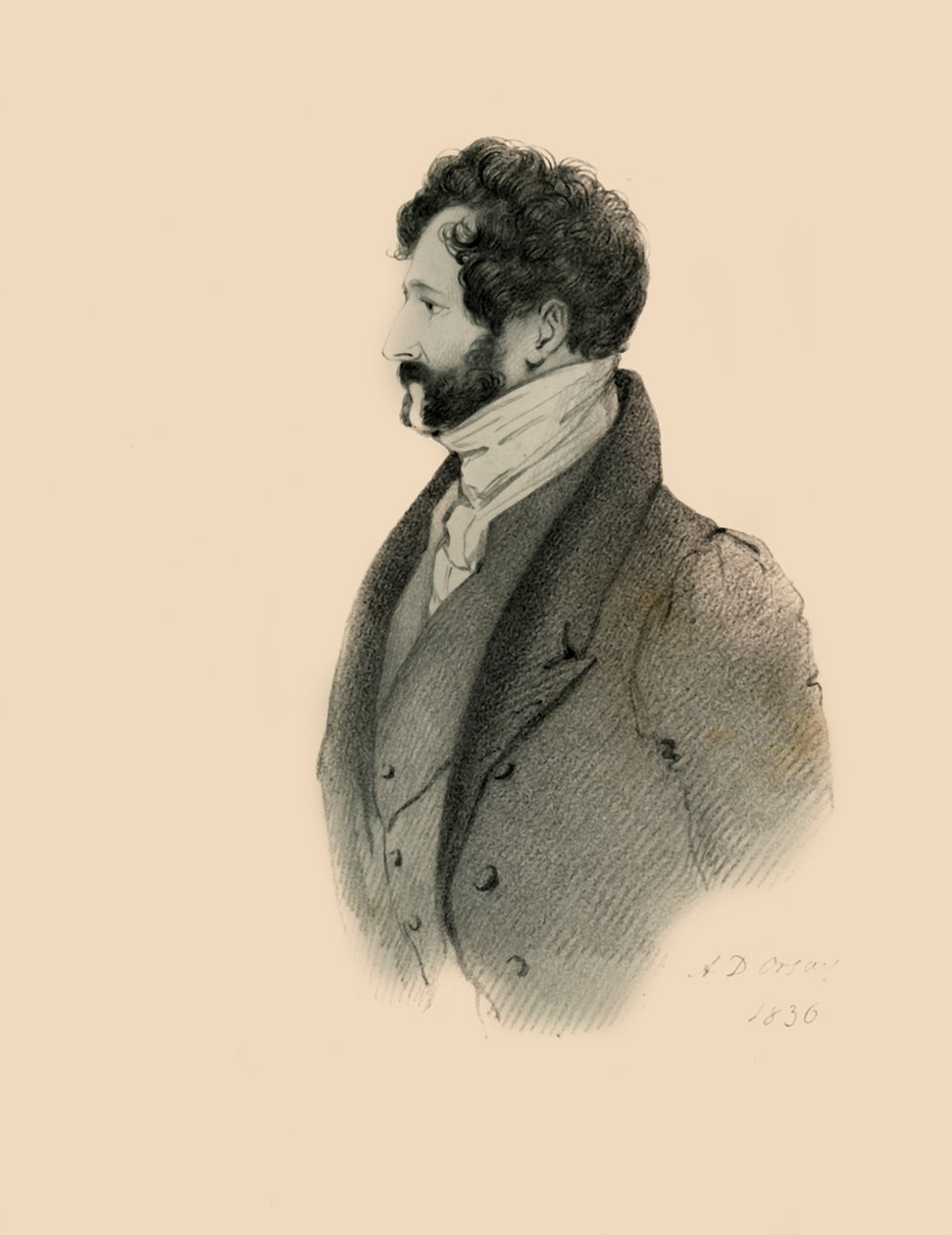 リンカーンスタンホープ、1836年。 作： リチャード・ジェームス・レーン