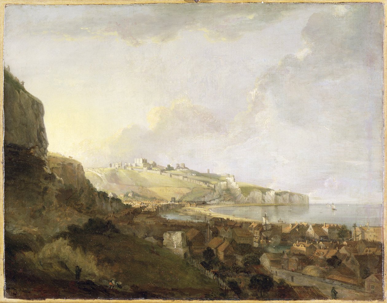 ドーバー、c.1746-47（キャンバスに油彩） 作： リチャード・ウィルソン