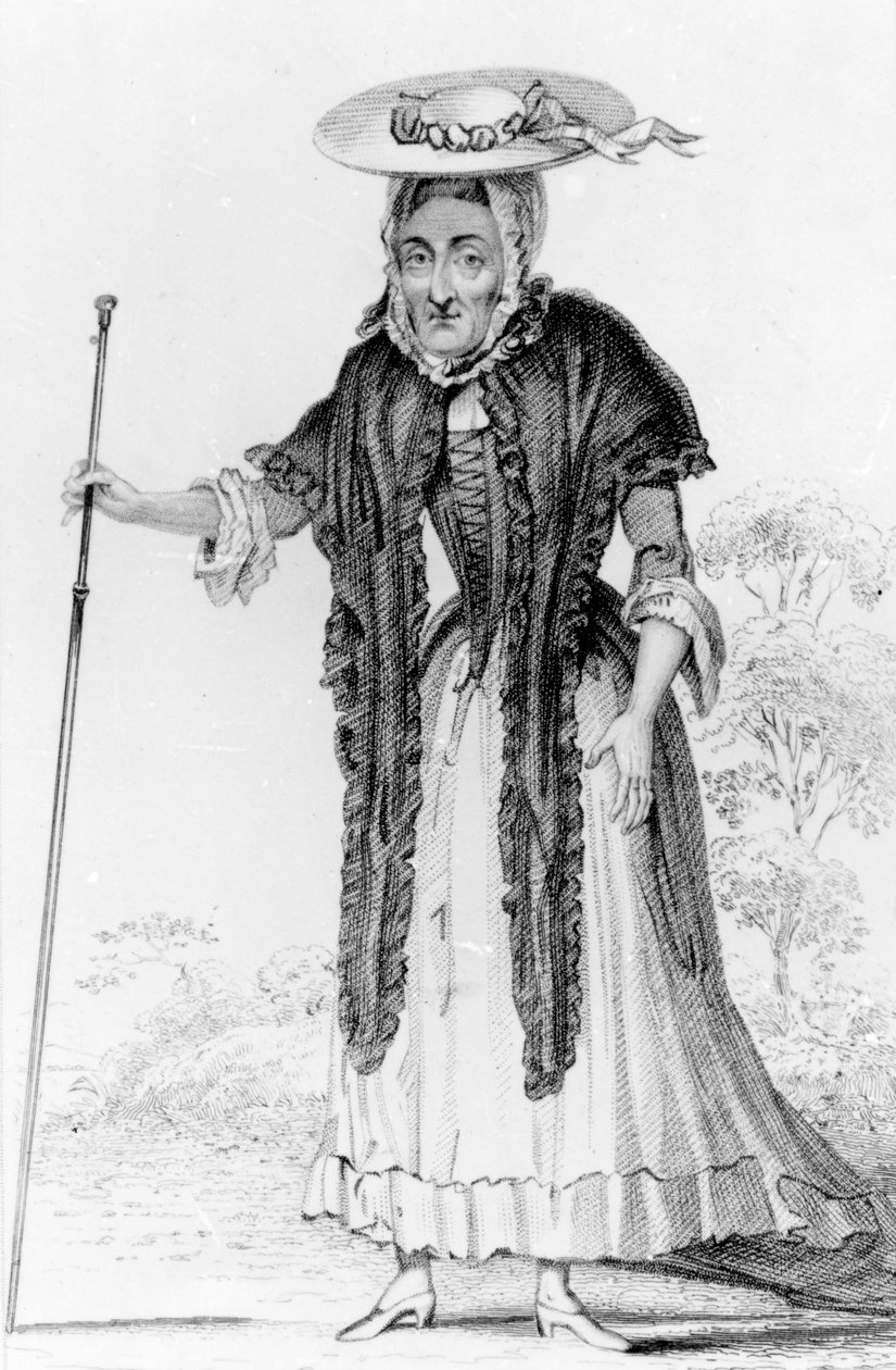 ジェーン・ルーソン、彼女の年齢と特殊性で注目に値する、1821 作： ロバート・クーパー