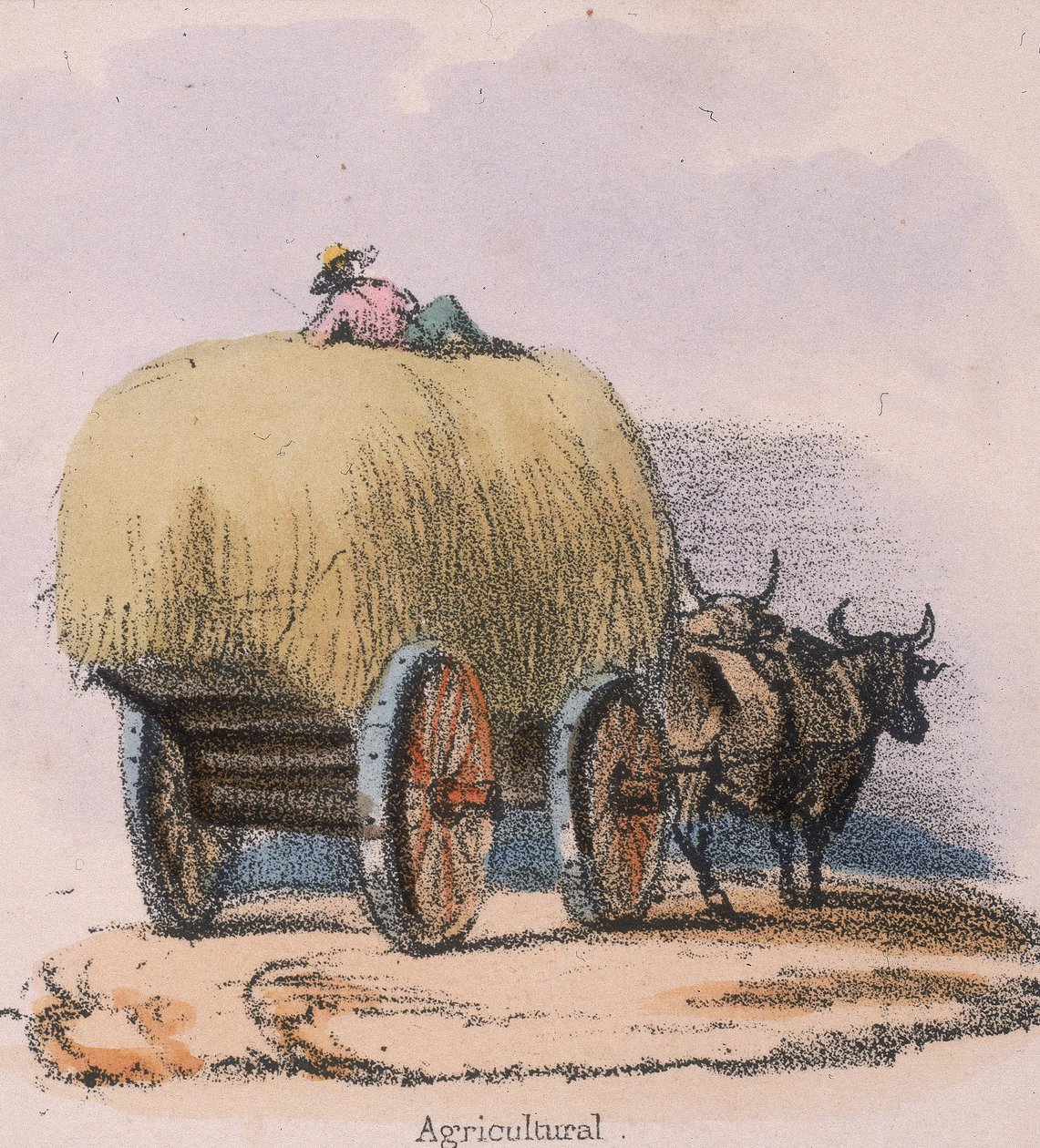 「農業」、1845年頃 作： ロバート・ケント・トーマス