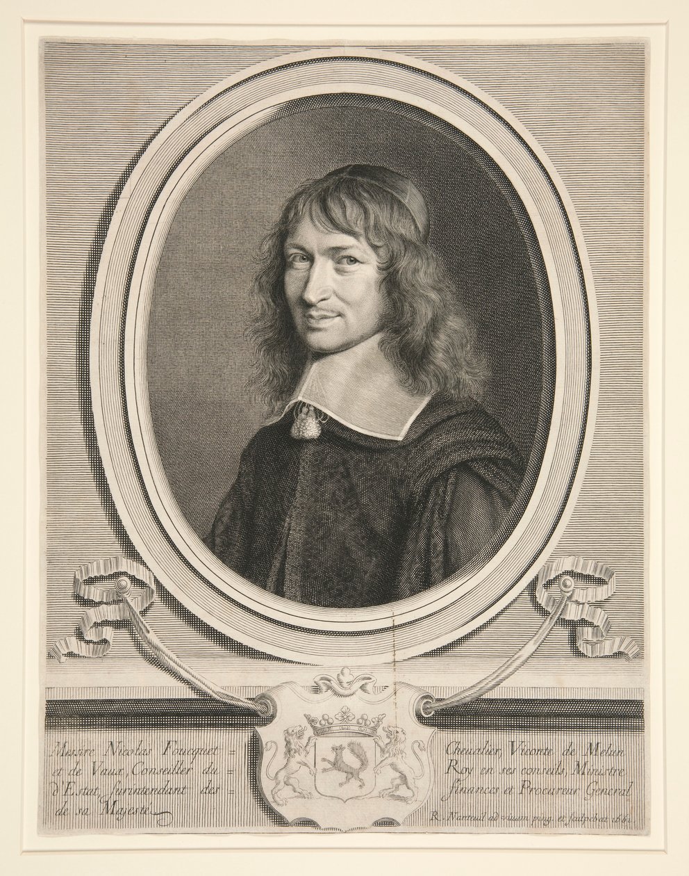 ニコラ・フーケ、財務監督 (1615-1680) 作： ロバート・ナントゥイユ