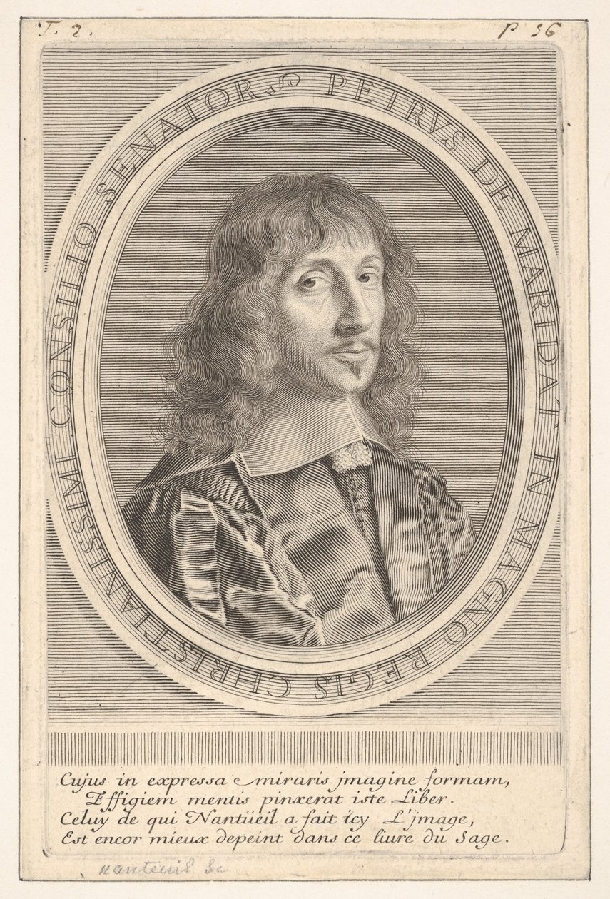 ピエールダマリダット、ca。 1653年。 作： ロバート・ナントゥイユ