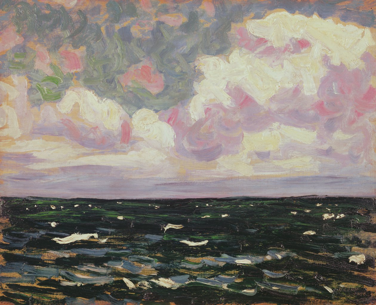 海景、1896年 作： ロデリックオコナー