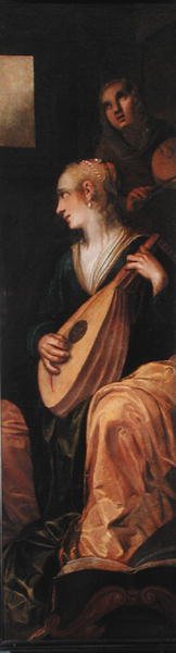 リュート奏者、1609年 作： ロエロフ・ファン・ジル
