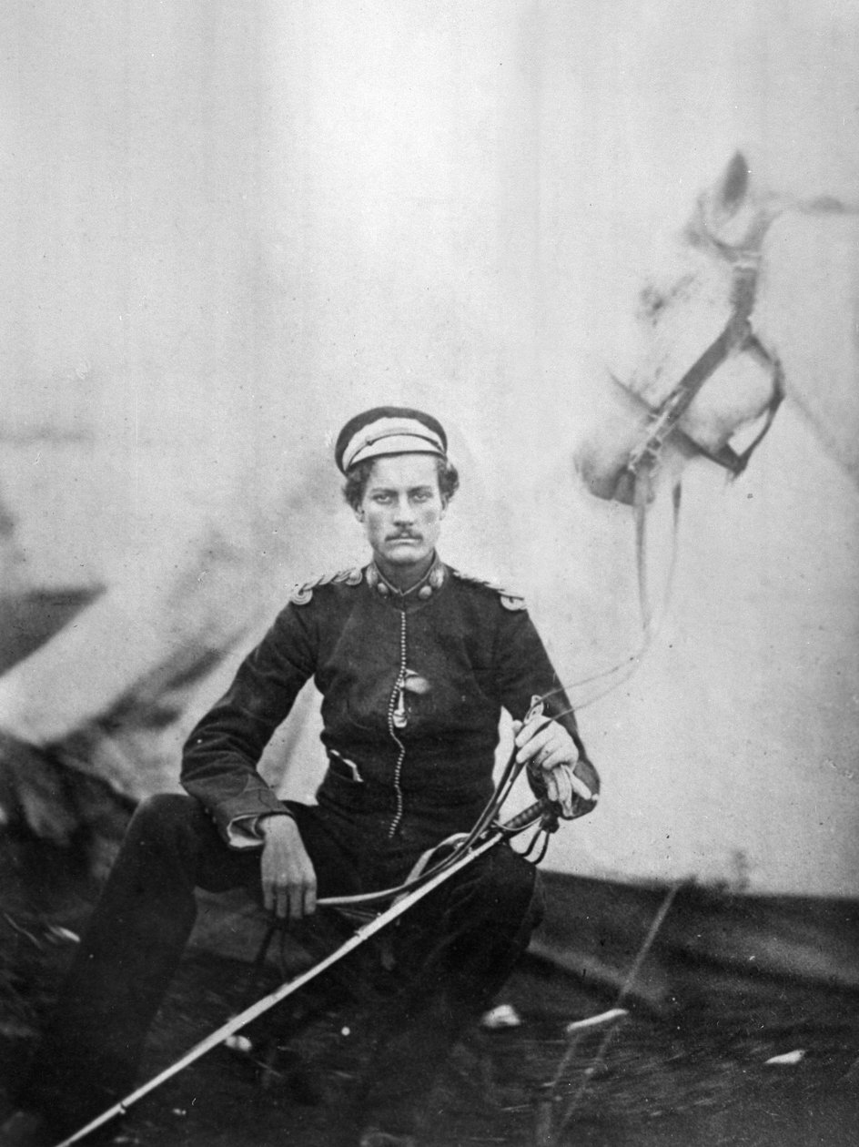 ウィリアムスターリング中尉、1855年 作： ロジャー・フェントン