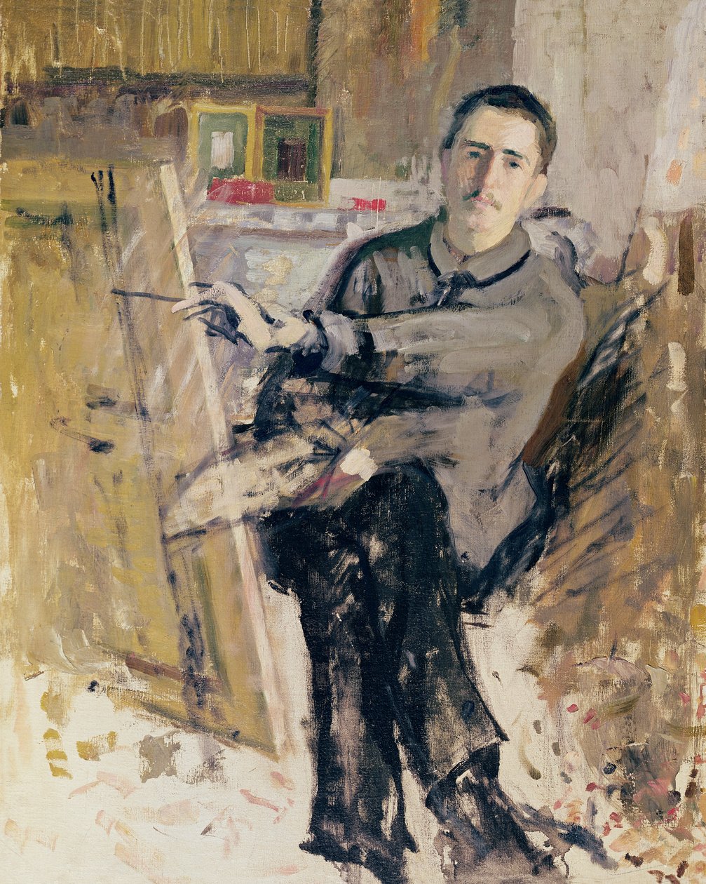 自画像、1907-08年頃 作： ロジェ・ド・ラ・フレネ
