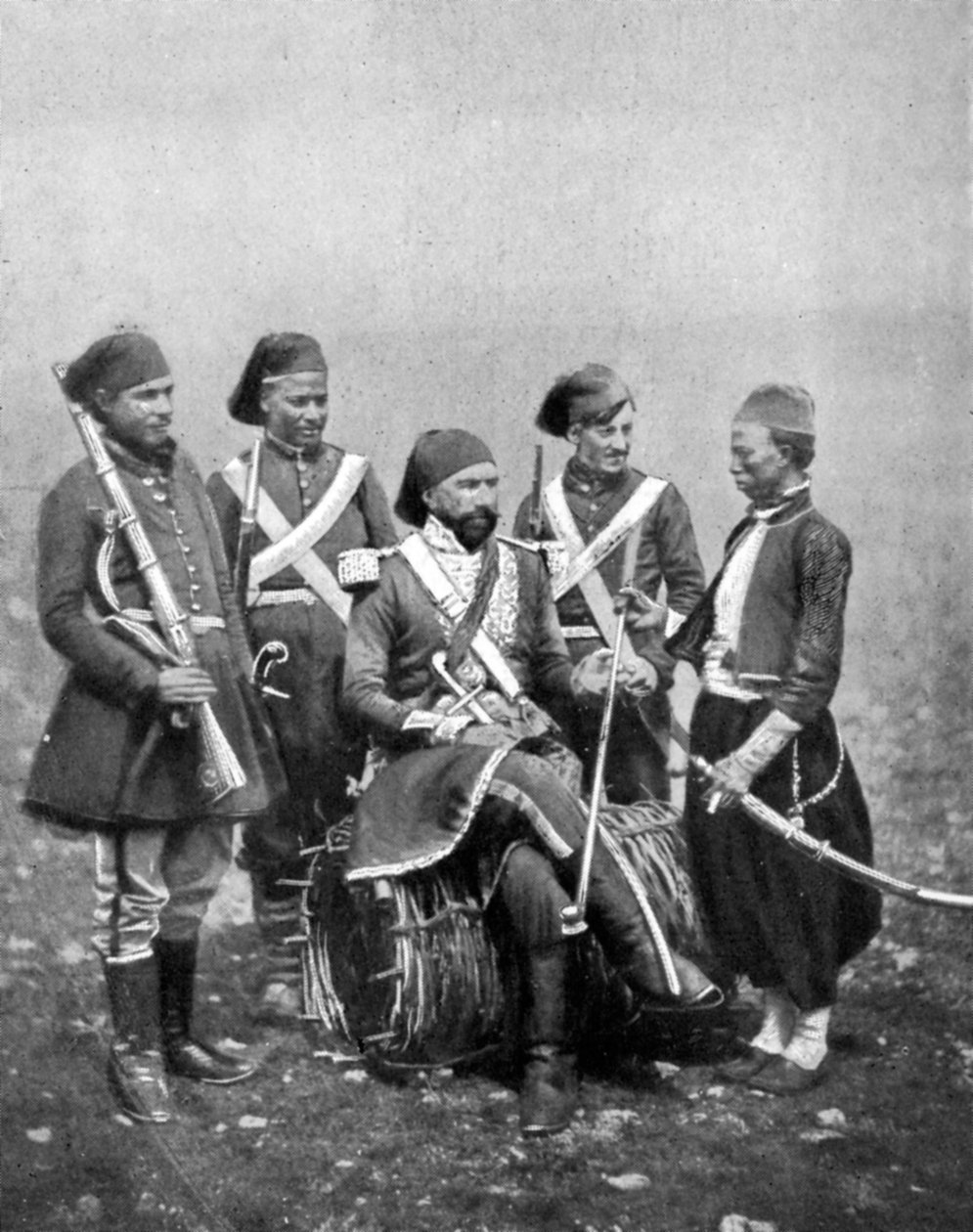 Ismail Pasha、エジプトのKhedive、c1860s。 作： ロジャー・フェントン