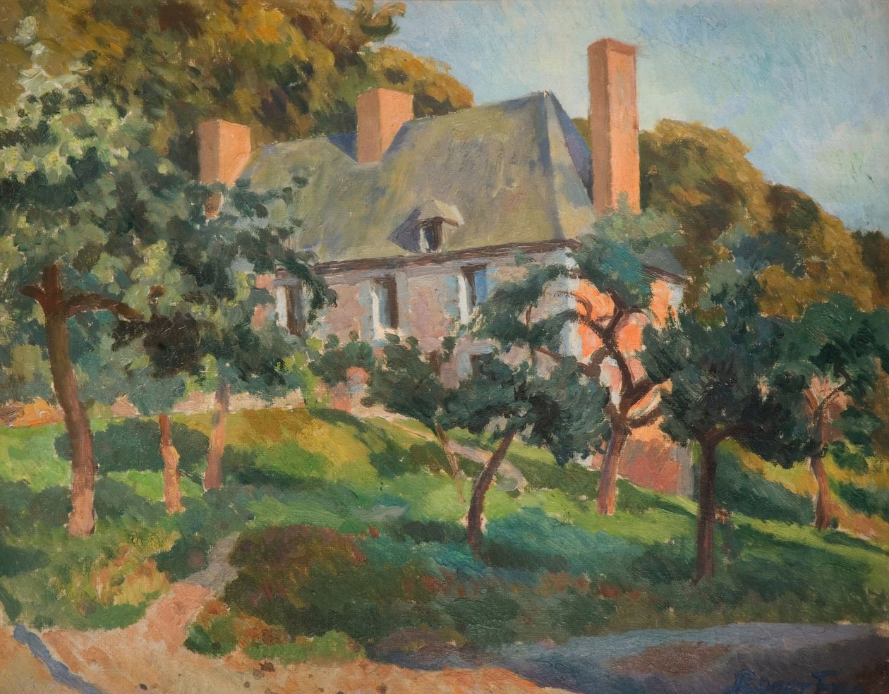 サリーハウス、1927-28。 作： ロジャーフライ