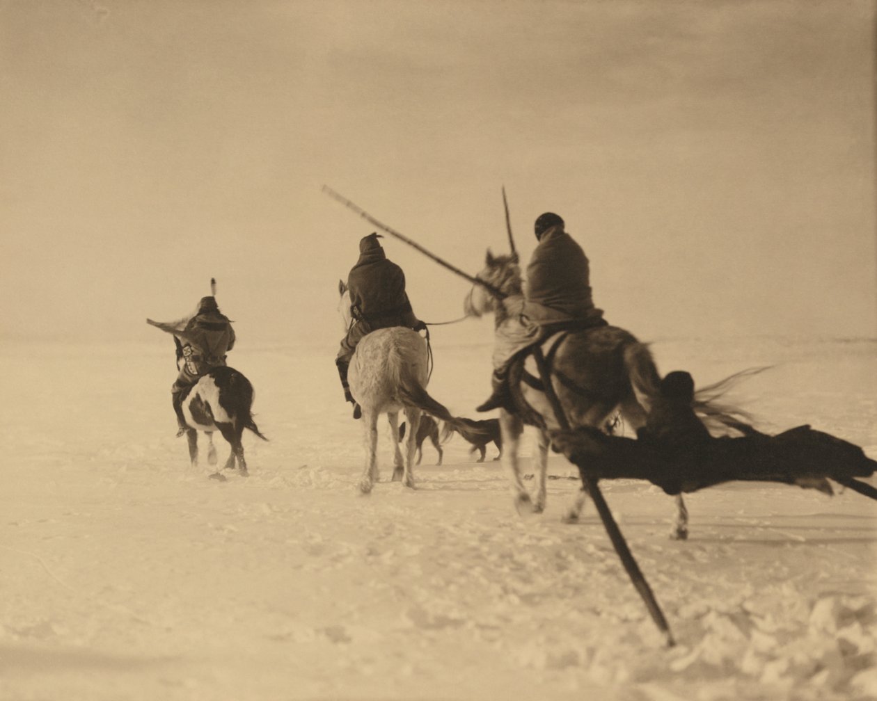 ブリザード、1910年頃（写真） 作： ローランド・W・リード