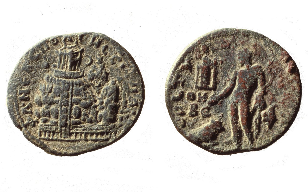 マクリヌスの硬貨、217（金属） 作： 小説