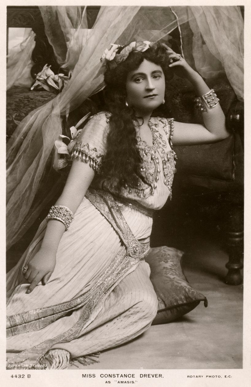 コンスタンス・ドレバー、イギリスの女優、c1907。 作： ロータリー写真