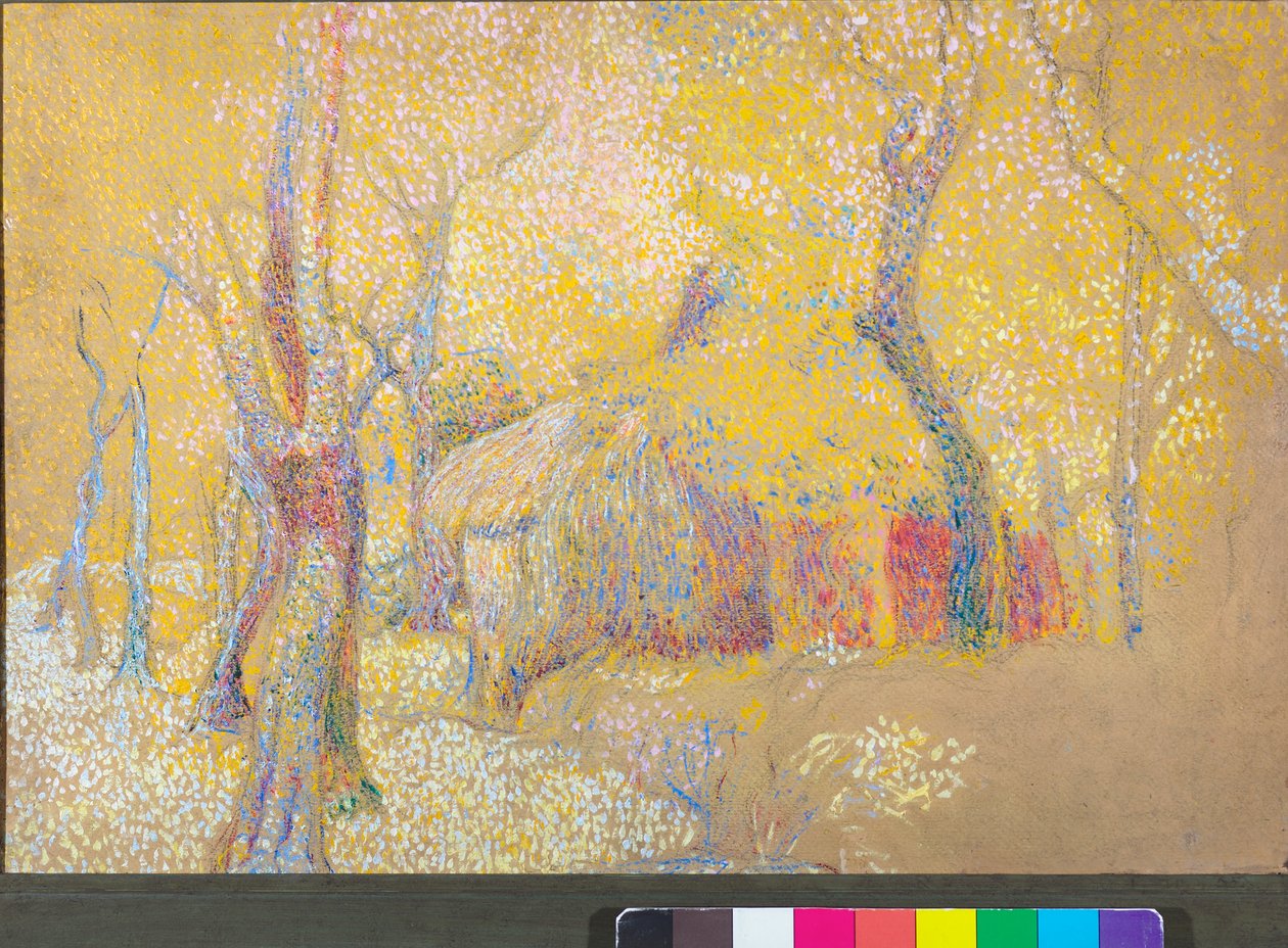 木々の納屋、c.1900-06 作： ルバルド・メレッロ