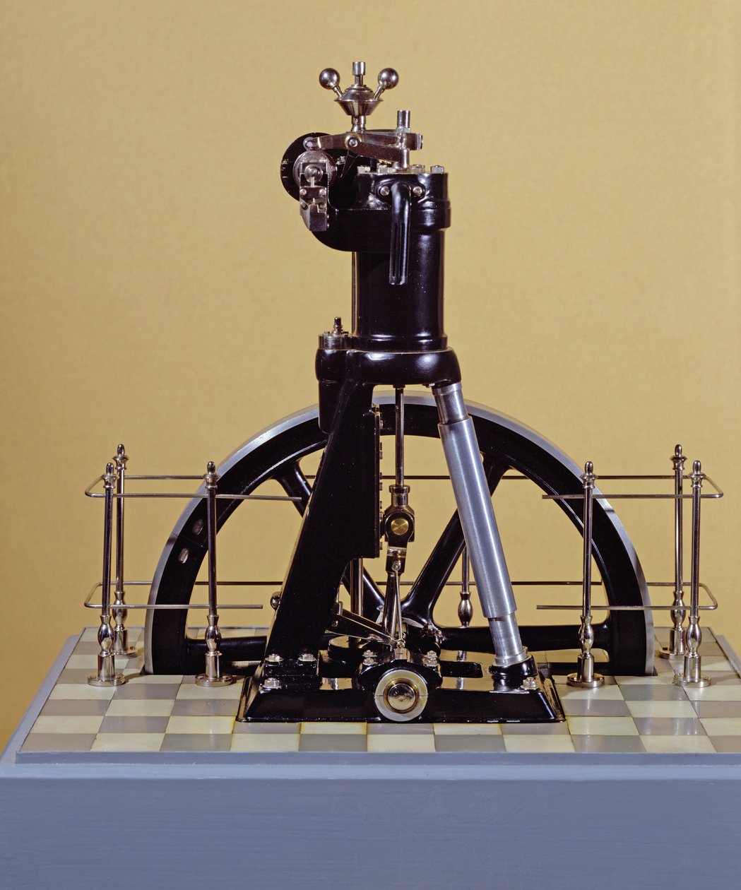 最初のディーゼルエンジン（サードアウグスブルクプロトタイプとも呼ばれる）、1896-97（金属） 作： ルドルフ・ディーゼル