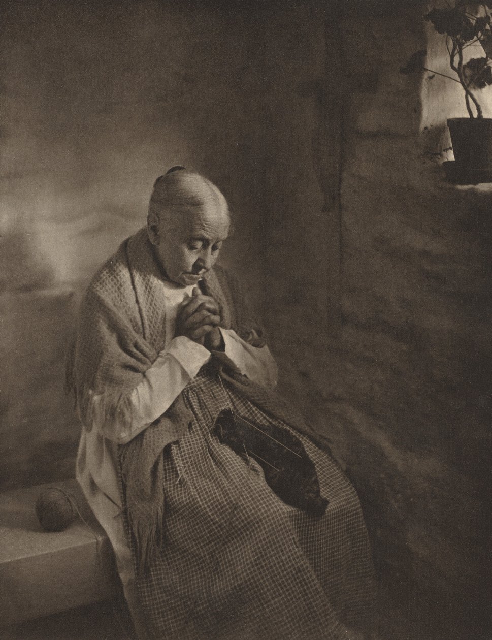ヴェスパーの鐘、1899年（写真） 作： ルドルフ・アイケメイヤー