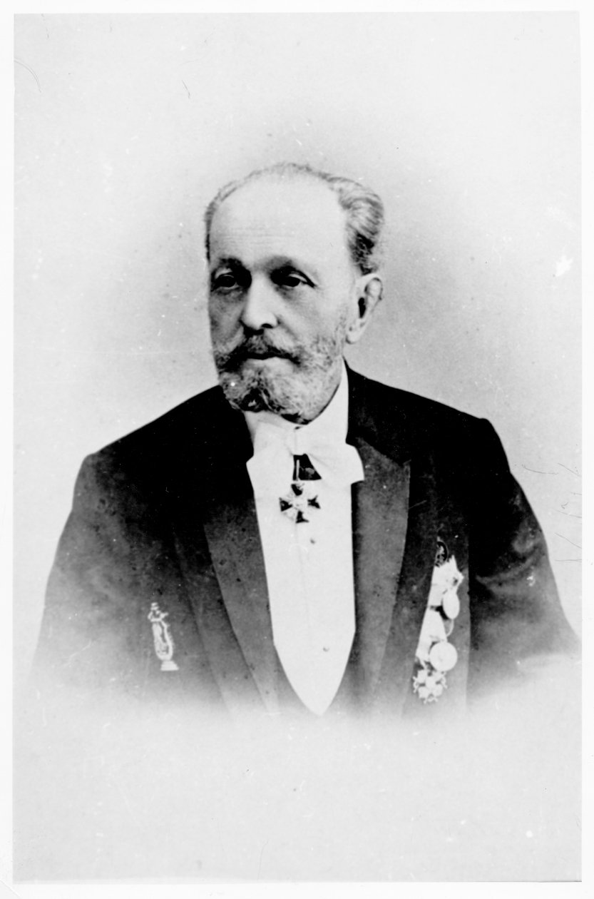マリウス・ペティパ、1887年頃 作： ロシアの写真家