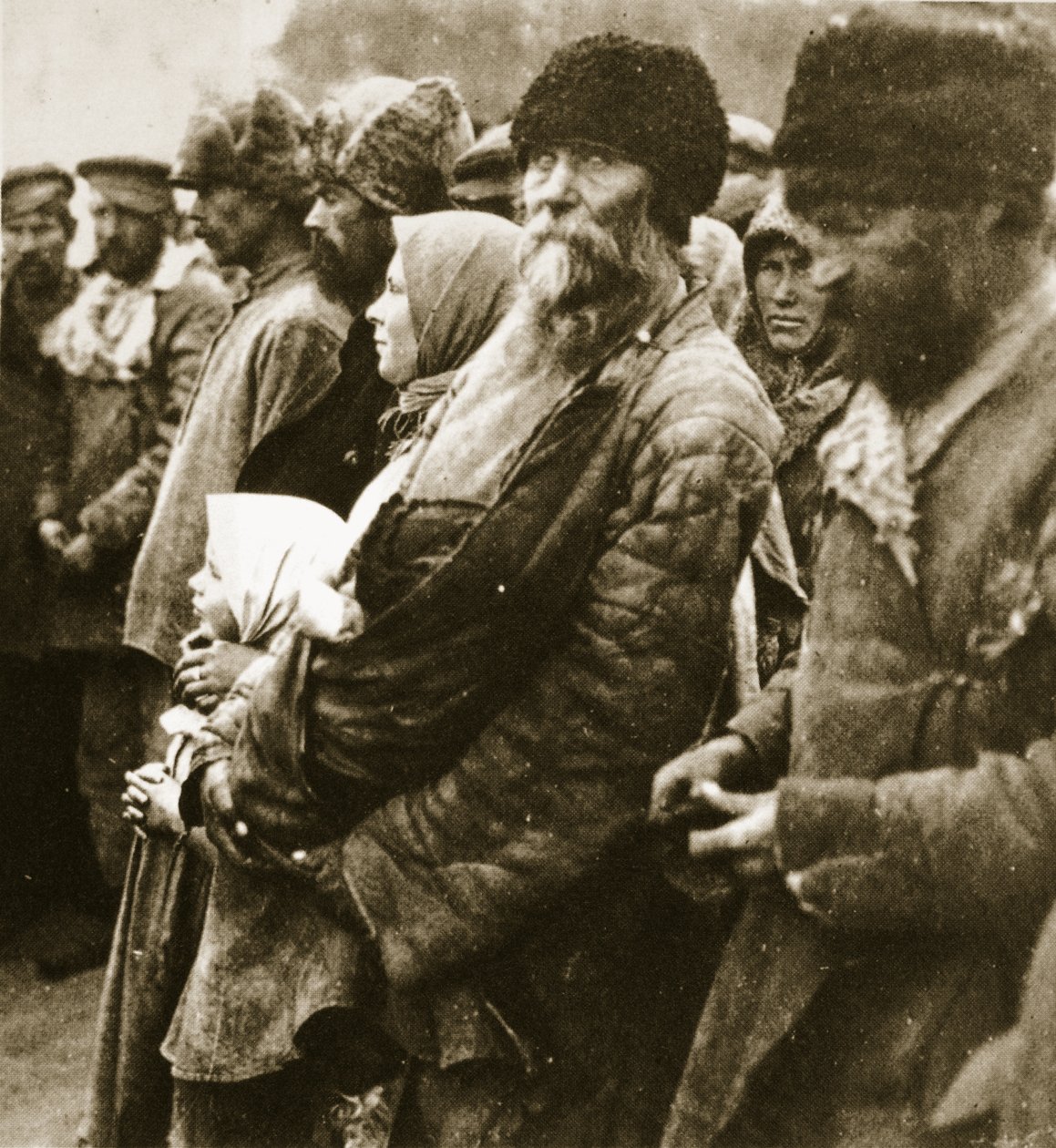 南北戦争の余波：死者を葬る場所はない（セピア写真） 作： ロシアの写真家