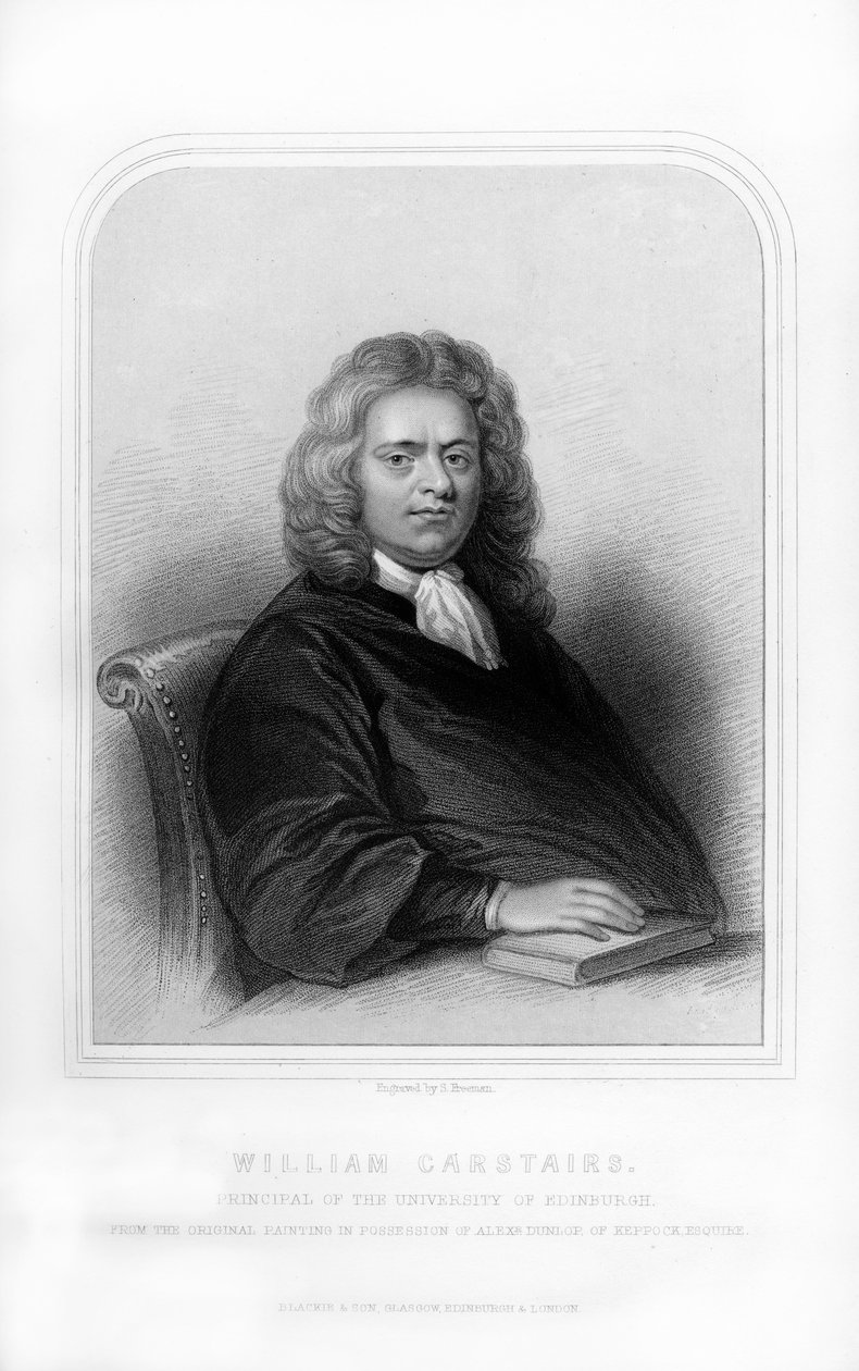 ウィリアムカースターズ、スコットランドの牧師、1870年。 作： S.フリーマン