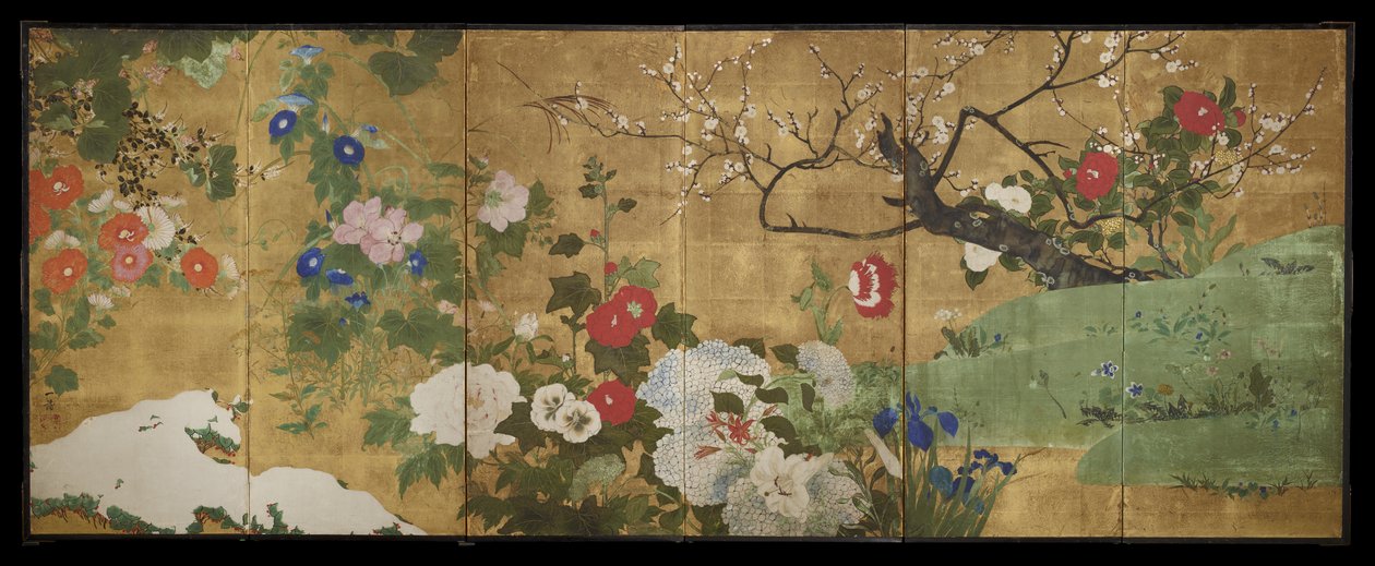 四季の花々 作： 齋藤一浦